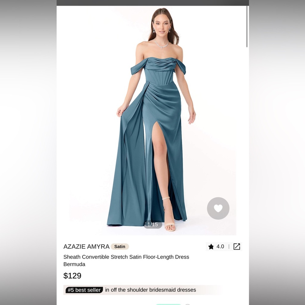 Azazie dress